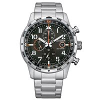 Orologio Citizen Uomo AVIATOR   CRONO in Acciaio CA0790-83E - CA0790-83E